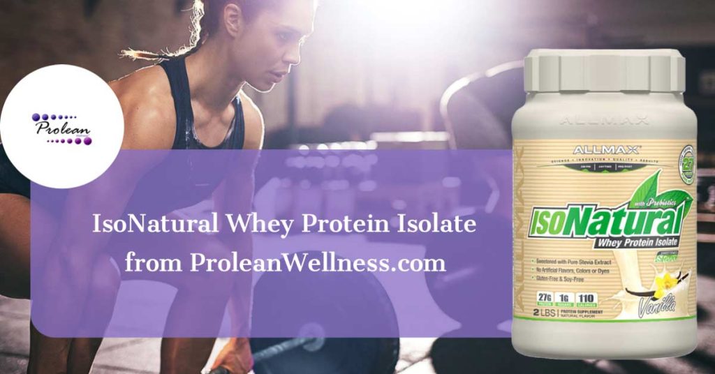 IsoNatural Whey Protein Isolate from